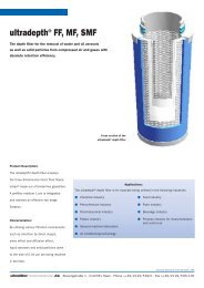 0.01 micron particles filter - Detector Cooling Section