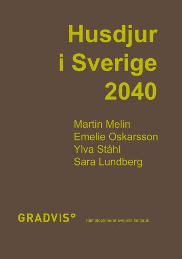 Husdjur i Sverige 2040 - Gradvis
