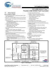 EZ-USB NX2LP-Flexâ¢ Flexible USB NAND Flash Controller - Darlas