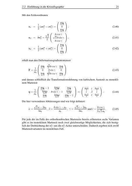 Mikromechanische Modellierung von FormgedÃƒÂ¤chtnismaterialien