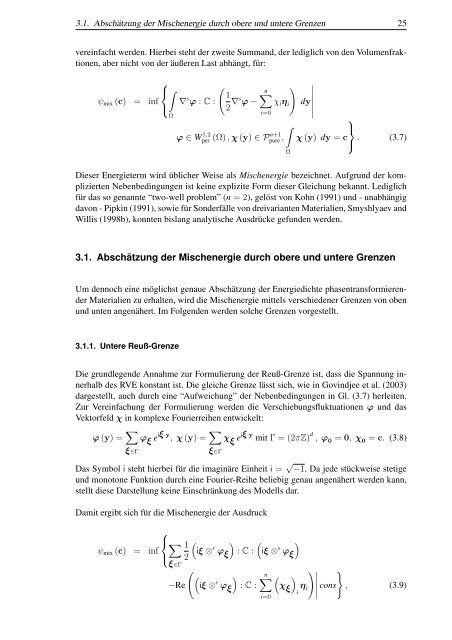 Mikromechanische Modellierung von FormgedÃƒÂ¤chtnismaterialien