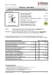 TGL34-6.8 ... TGL34-200CA - Diotec