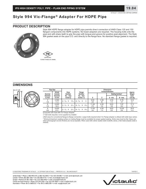 Hdpe Flange Bolt Chart