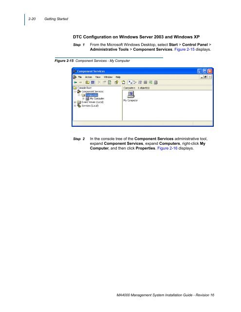 Management System UNIVERGE MA4000 Installation Guide - NEC ...