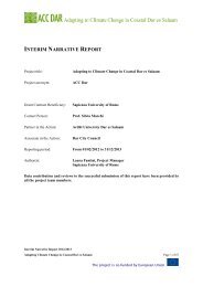 2 nd year Technical Narrative Report, Jan. 2013, L. Fantini