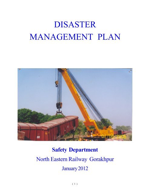 Xxx Jks Hd Vidio - DISASTER MANAGEMENT PLAN - North Eastern Railway - Indian ...