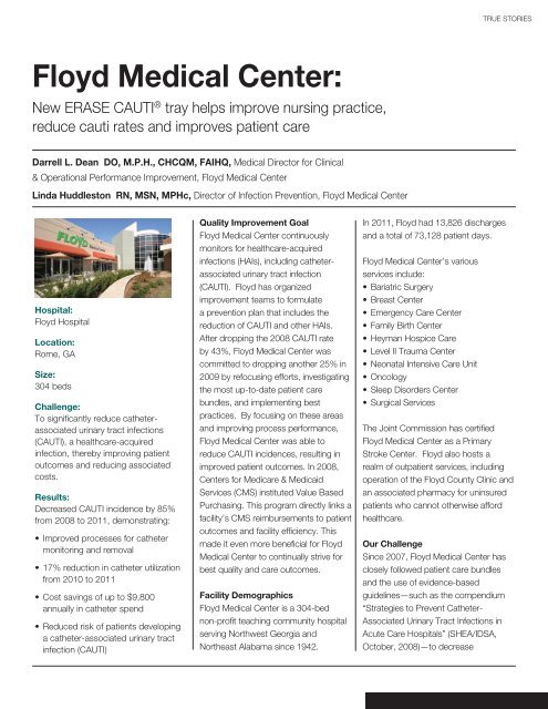 Case Study: Floyd Medical Center - Medline