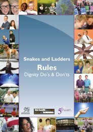 Snakes and Ladders Dignity Do's & Don'ts