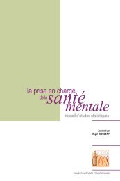 La prise en charge de la santé mentale - Epsilon - Insee