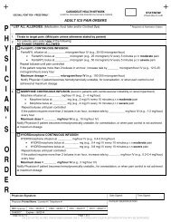 CHN2617 Adult ICU Pain Orders.pdf - Carondelet