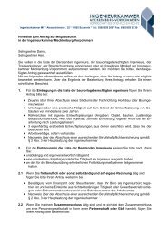 Hinweisblatt (68,77 kB) - Ingenieurkammer Mecklenburg-Vorpommern