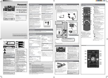 SC-AKX12LB-K.pdf - Panasonic