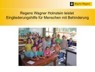 Vortrag Florian Karl - Regens Wagner Holnstein