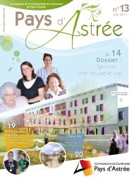 AnnÃ©e 2011 - Bulletin nÂ°13 - CommunautÃ© de communes du Pays d ...