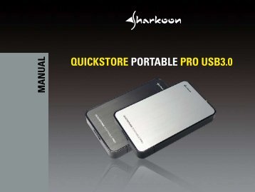 QUICKSTORE PORTABLE PRO USB3.0 - Sharkoon