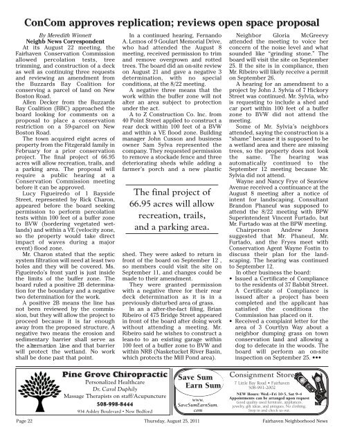 FREE - Fairhaven Neighborhood News