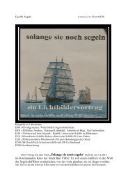 So lange sie noch segeln - Hans Tuengerthal