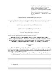 praÅ¡ymo formÄ Äia - KultÅ«ros paveldo departamentas