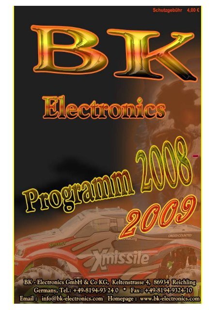 Liebe Kunden und Interessenten - BK-Electronics