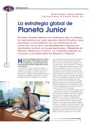 Entrev. Planeta Junior p. 70-74 - Licencias Actualidad