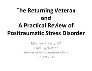 Practical Review of Post Traumatic Stress Disorder (PTSD) and the ...