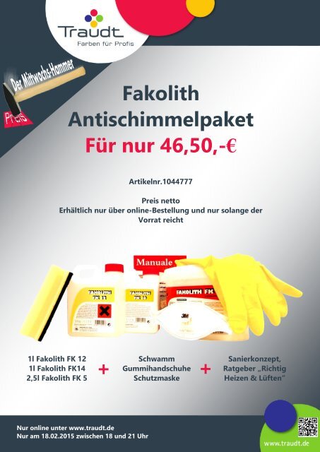 Fakolith Antischimmelpaket Fur Nur 46 50 Fakolith Antischimmelpaket Fur Nur 46 50