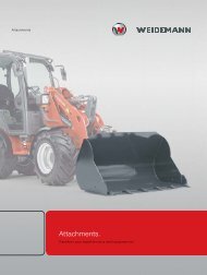 Attachments. - Weidemann GmbH