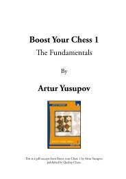 Boost Your Chess 1 Artur Yusupov - London Chess Centre