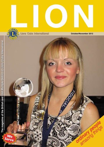 Lion Magazine Nov. 2012 - Lions Clubs International