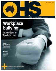 Workplace bullying - Safety Institute of Australia