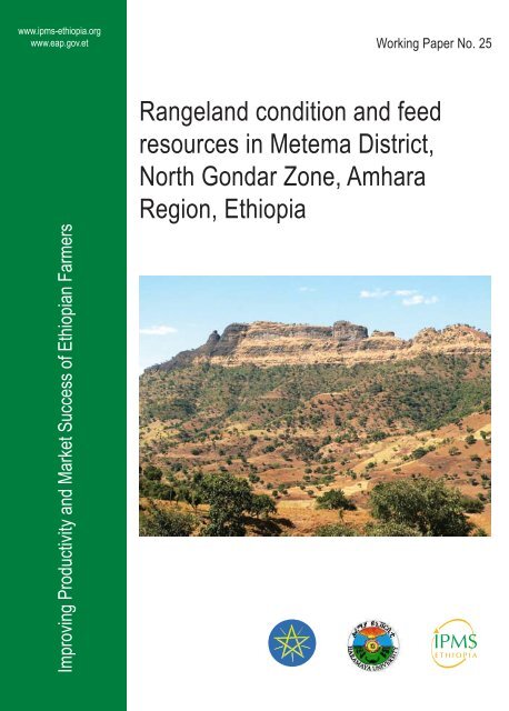 Rangeland condition and feed resources in Metema District, North ...