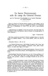 Le baron Dermoncourt aide de camp du GÃ©nÃ©ral Dumas