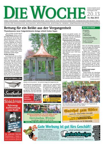 Ausgabe 20/13 - Redaktion + Verlag