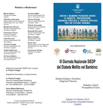 Scarica la brochure - Azienda ospedaliera G. Brotzu