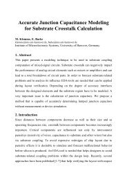 Accurate Junction Capacitance Modeling for Substrate Crosstalk ...