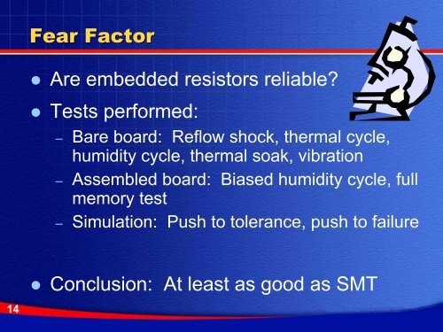 Embedded Resistor Technology for Memory Module Design