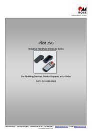 Pilot 250 - Rose & Bopla Enclosures