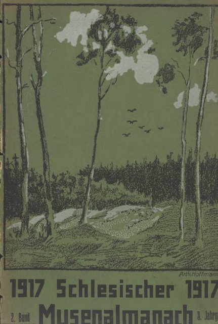1917 Schlesischer 1317 im Musenalmanach'Â«