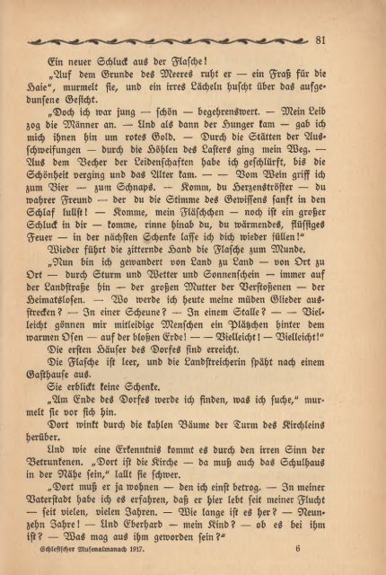 1917 Schlesischer 1317 im Musenalmanach'Â«