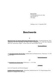 Beschwerde (1.2MB) - aktionguemligenfeld.ch