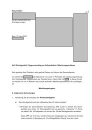 Einschreiben An den Gemeinderat von 3074 Muri b. Bern Bern, 23 ...