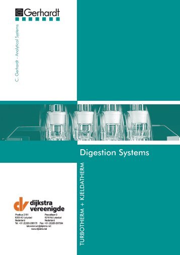 KjelDATherm Digestion system