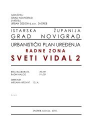 UPU Sveti Vidal 2 - Odredbe za provođenje. - Novigrad