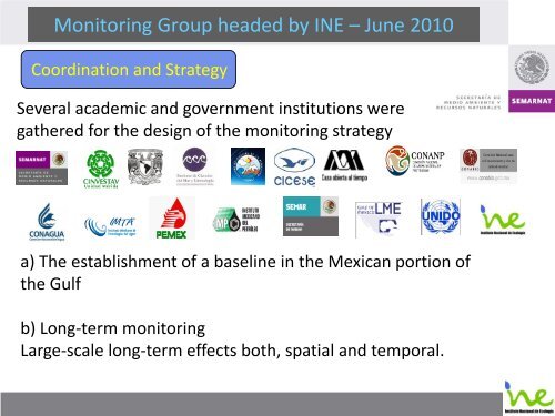 Mexican Monitoring Response to Deepwater Horizon