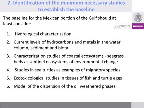 Mexican Monitoring Response to Deepwater Horizon