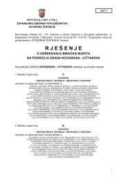 Izbori za Europski parlament - Rješenje o određivanju ... - Novigrad