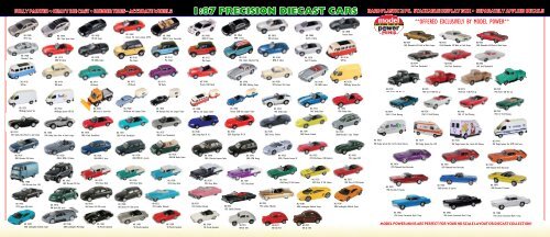 1:87 PRECISION DIECAST CARS - Model Power