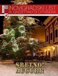 Novigrad - Cittanova, prosinac / dicembre 2010. • broj / numero 36 ...