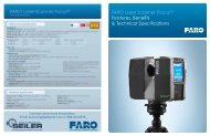 Faro Focus 3D Laser Scanner - Seiler