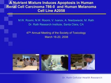 SOT_2008_apoptosis.pdf - Dr. Rath Research Institute